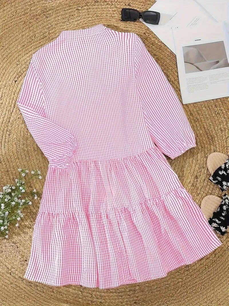 Adriana | Gingham Unelma Mekko