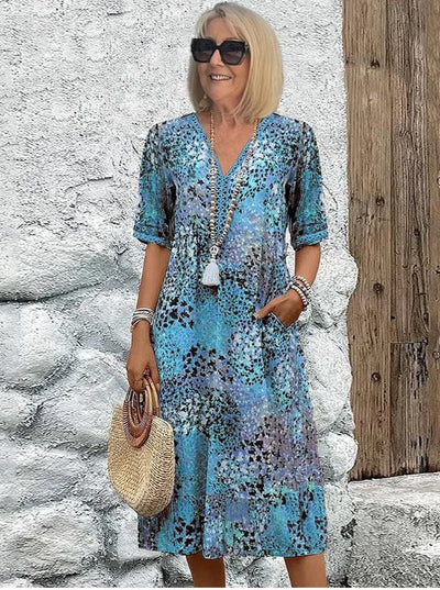 Christine | Elävä Mid-Length Mekko