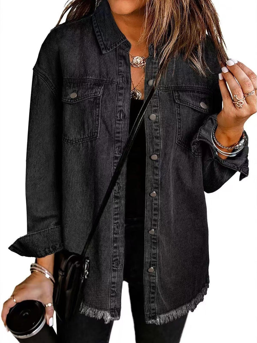 Marja | Klassinen arkinen denimtakki