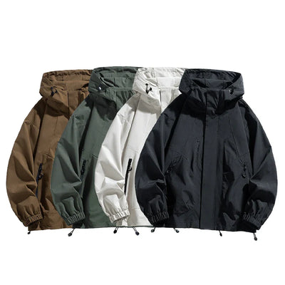 RainDrift | Huputettu Softshell Tuulipuku