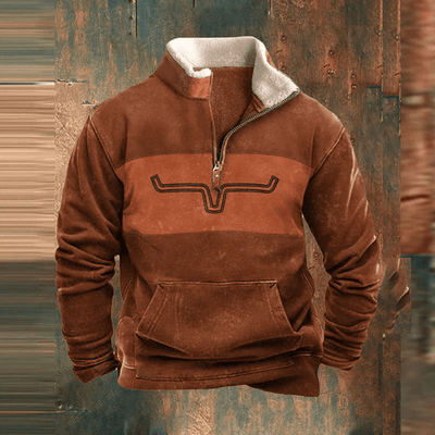Noel | Graphic Zip-Up Sweatshirt for Men