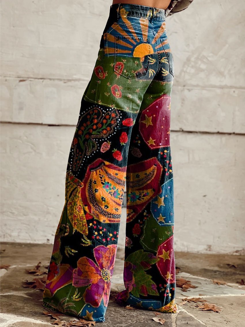 Emilia | Boho Vintage Broek