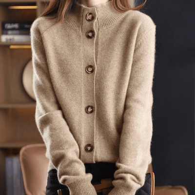 Anny | Ylellinen Kashmir-neulecardigan