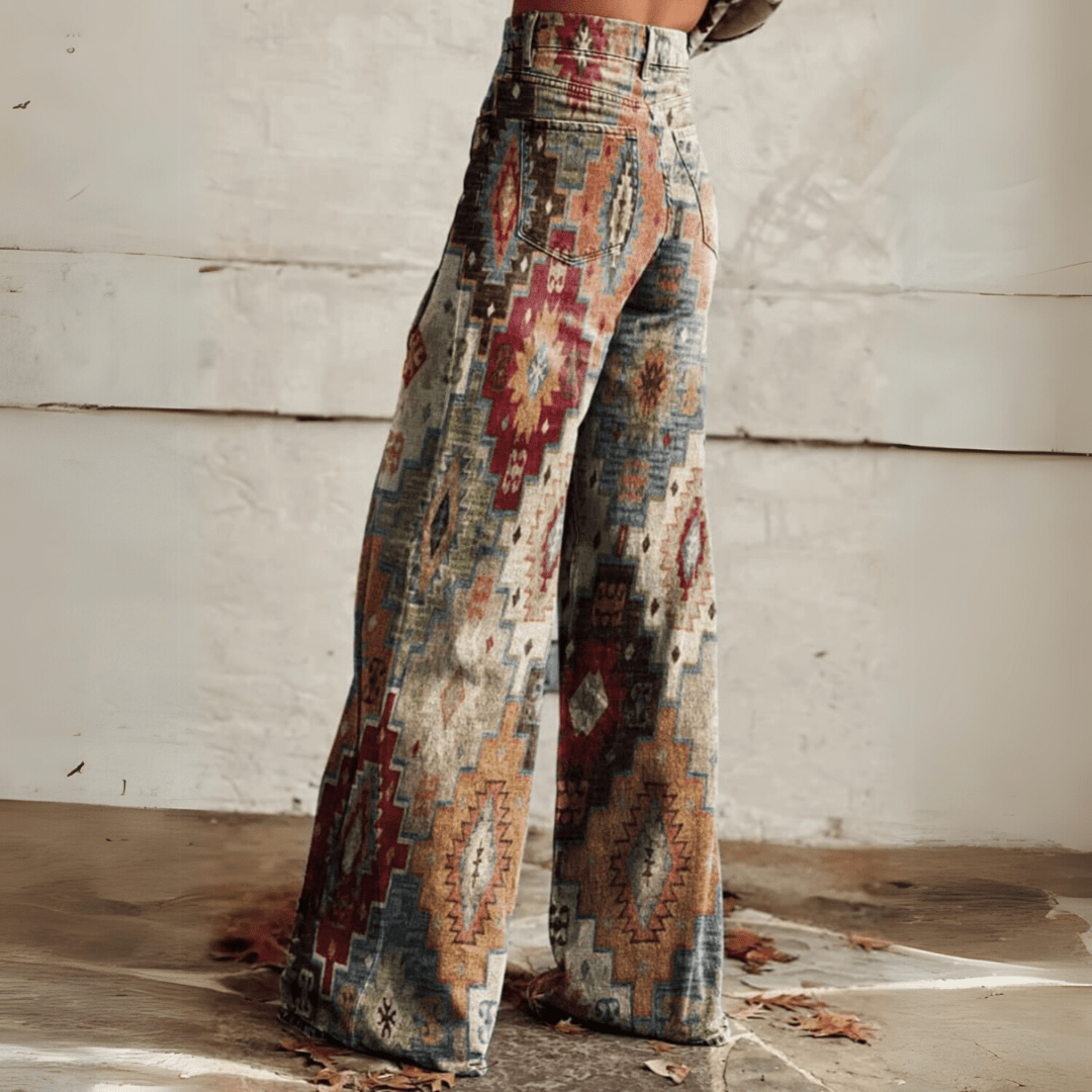 Trendikäs | Boho Vintage Housut